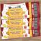 Editable Pizza and Movie Night Ticket and Flyer Bundle Template